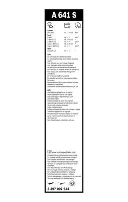 Bosch 3397007644 spazzola - bosch,